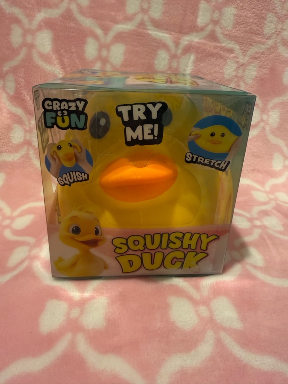 Yellow Squishy Duck Toy